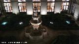 Palacio de la Diputación. Patio de noche